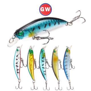 อุปกรณ์ตกปลา CrankBait Minnow Lure Top Water Lure เหยื่อปลอม Plastic Bait ตะขอ เหยื่อปลอมตกปลา เหยื่อปลา CrankSet เหยื่อตกปลา เหยื่อตกปลาช่อน รอกตีเหยื่อปลอม 4g/6.5cm ตกปลา เหยื่อตกปลานิล เหยือตกปลา