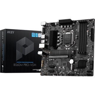 MSI B560M PRO-VDH ProSeries Motherboard (Micro-ATX, 11th/10th Gen)