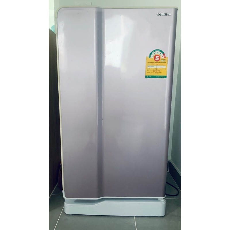 ตู้เย็นมือสอง TOSHIBA ตู้เย็น1ประตู รุ่น Curve GR-B145Z 5.0คิว