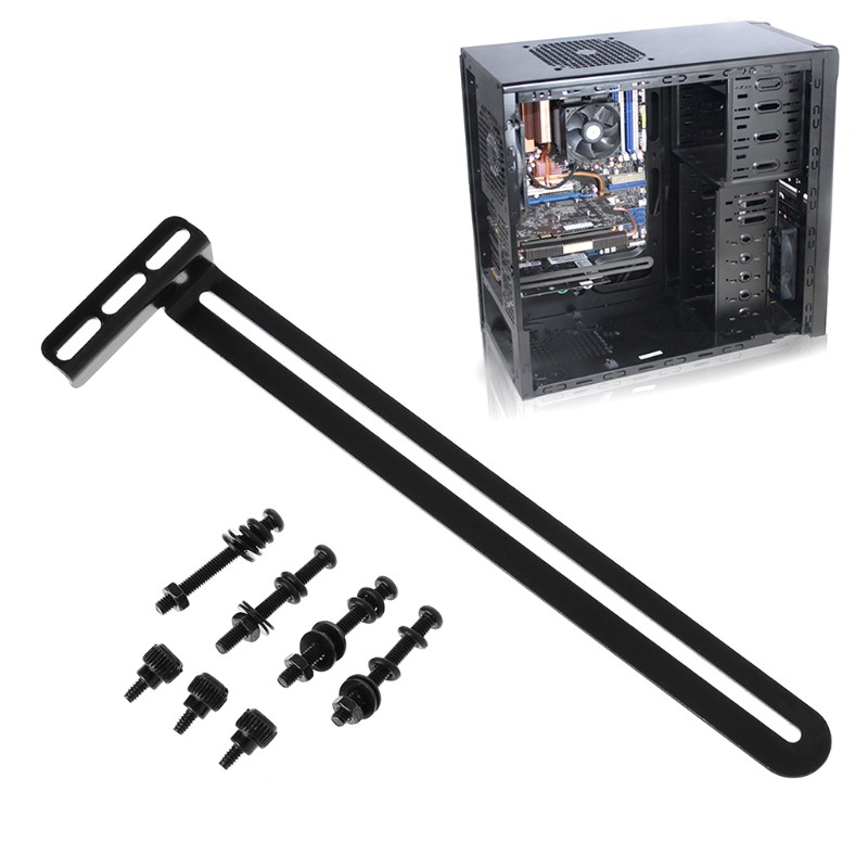 ❤ ❤ for PCI side-blown Graphics Card Cooling Fan Mount Bracket Holder Universal