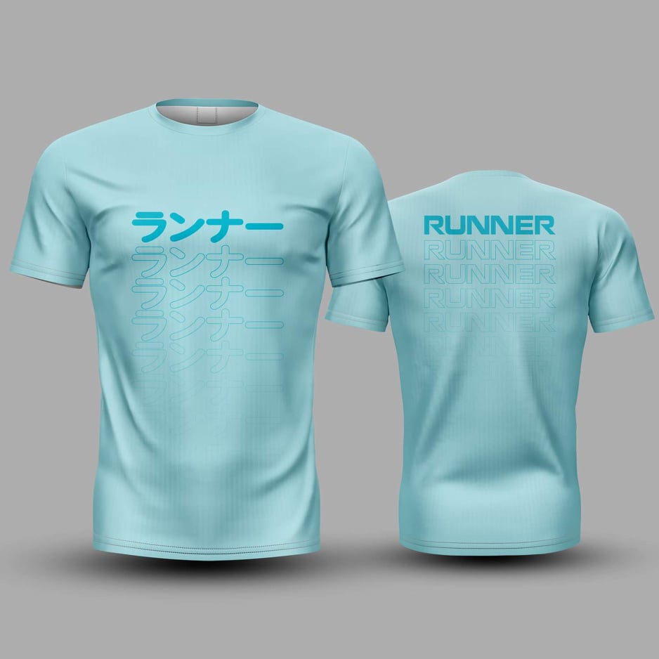 🌈✨.ใส่โค้ดSENSEI300ลด10%🌈✨เสื้อแขนสั้นพิมพ์ลาย(หน้า-หลัง) SENSEI ลายPASTEL1