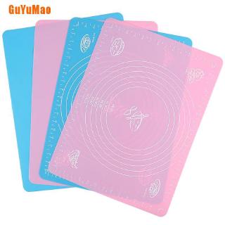(guyu) แผ่นรองนวดแป้งแบบซิลิโคน 30x40 ซม.