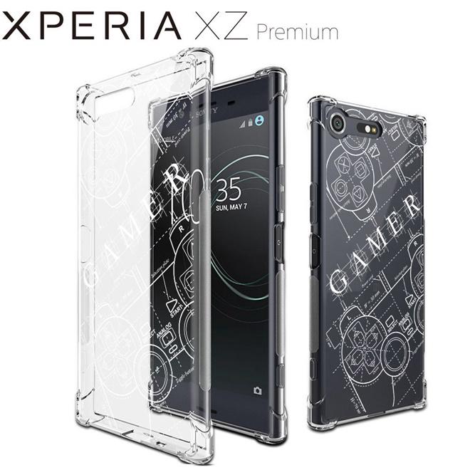 เคส สำหรับ Sony Xperia XZ Premium Anti-Shock Protection TPU Case [Gamer illustration]