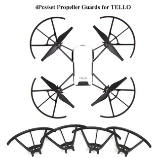 อะไหล่ใบพัด ป้องกันใบพัด สําหรับโดรน DJI TELLO 4 ชิ้น ต่อชุด