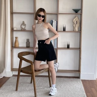 TGDA.CO - กางเกงยีนส์ขาสั้น Body girl รุ่น Madison short denim (พร้อมส่ง)