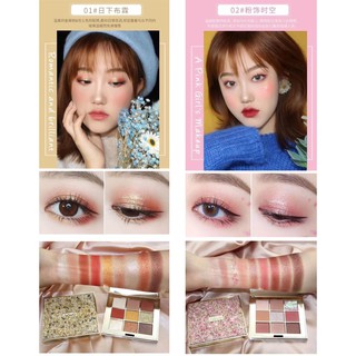 No.5261 Novo Create a Diamond Shine EyeShadow Palette ตลับเดียวเอาอยู่ทุกงานมีให้เลือก 4 เฉดสีค่ะ