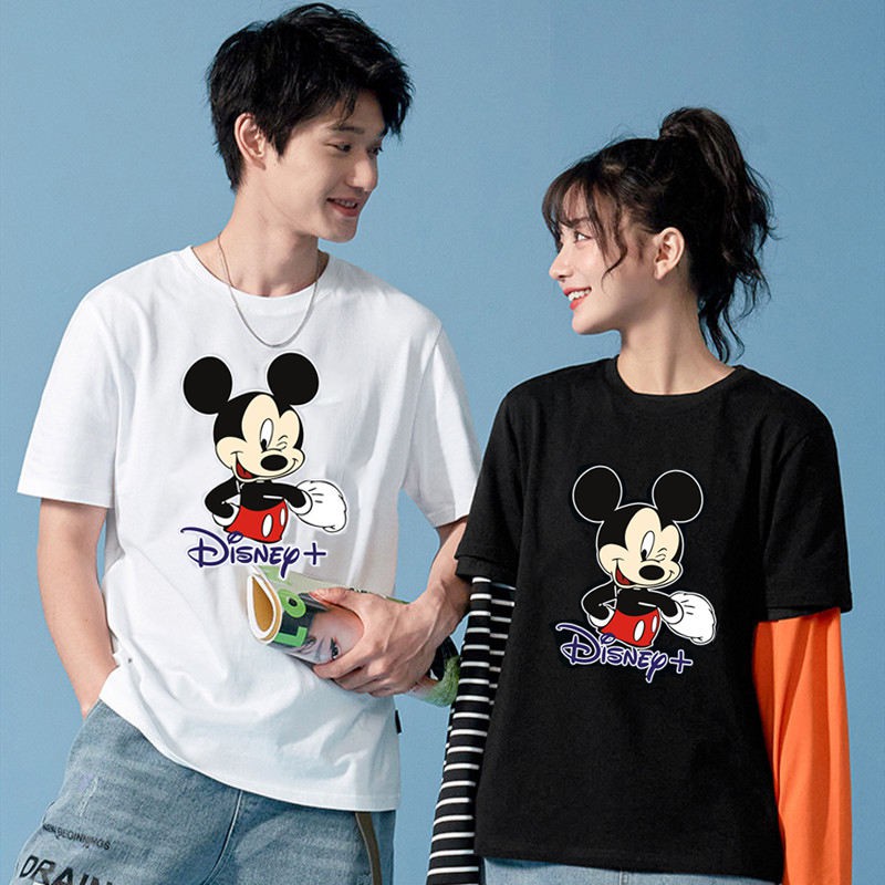 BK-08  Disney+ เสื้อยืดลายการ์ตูนBK-08 มิกกิ้เมาส์ มีให้เลือก7สี ผ้านิ่มใส่ดี่ ราคาเบาๆ มีไซส์ใหญ่ ใ