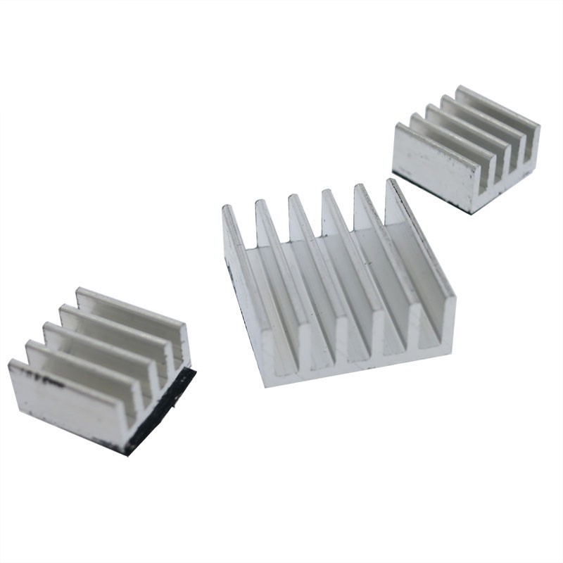 1 ชุด Raspberry Pi 3 Heatsink Cooler อลูมิเนียมความร้อนชุดอ่างล้างจานหม้อน้ําสําหรับ Cooling Raspberry Pi 2 B