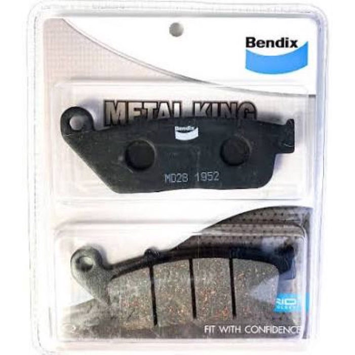 break pad ผ้าเบรค หน้า CBR 650,500,300REBEL-300,CBR300,FORZA300new,VERSYS-300 Bendix Metal King (MK2