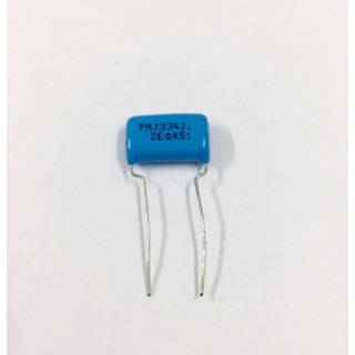 20ตัว 0.33UF 250V 334J=330NF ขาห่าง10mm. ไมล่า capacitor คาปาซิเตอร์ ตัวเก็บประจุ อะไหล่อิเล็กทรอนิกส์ คุณภาพเต็ม100%