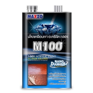 น้ำยาเคลือบเงาอิฐโชว์ แมกโซ่ M-100