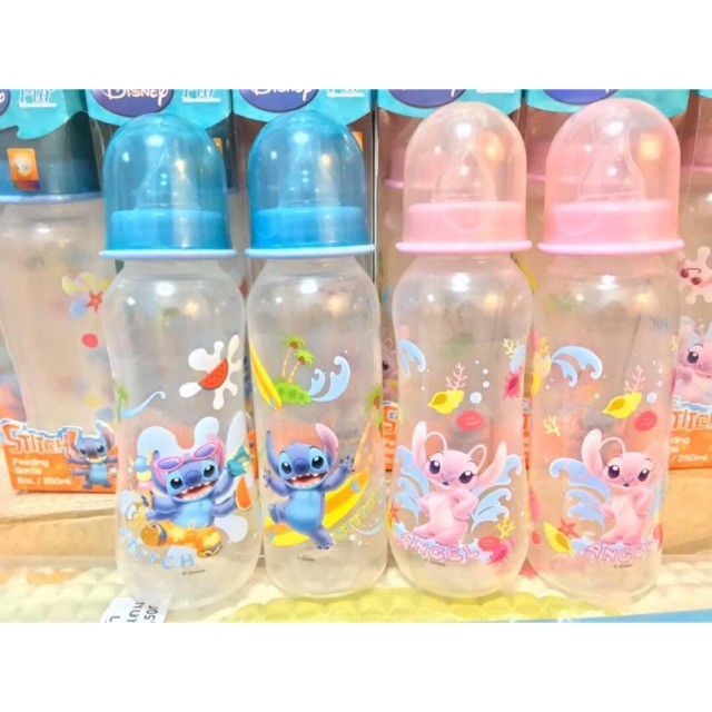 PTS ขวดนม  ขวดนมและจุกนม  คอแคบ 8 ออนซ์ พร้อมแพคเกจ