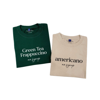 เสื้อสายตาบัค🥤Green Tea Frappuccino & americano no syrup