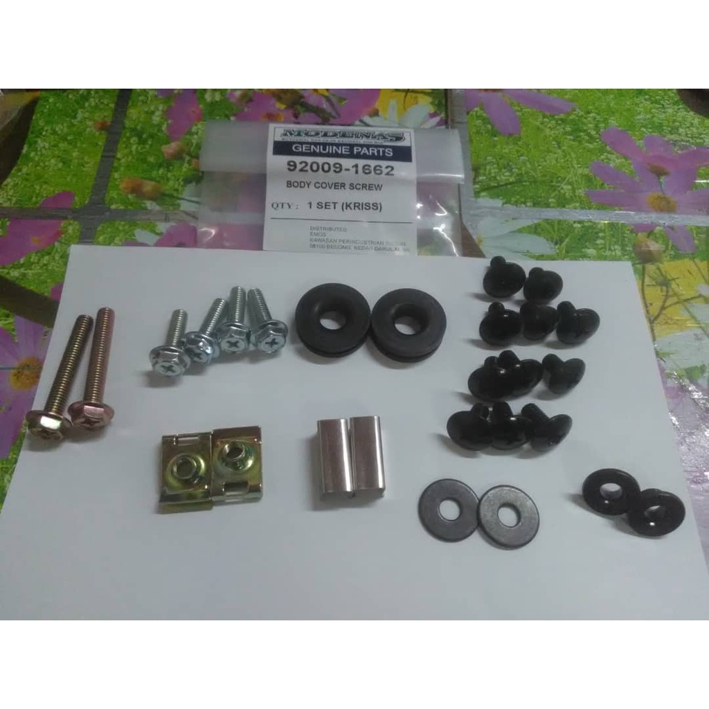 KRISS HANDLE SCREW, BODY SCREW & LEG SHIELD BUSH SET