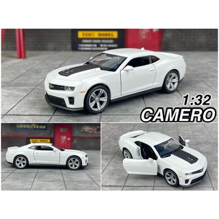 รถโมเดล โมเดลรถเหล็ก คาเมโร่ CHEVROLET CAMERO สเกล 1:32 Welly เชพโรเลตคาเมโร่