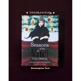 Seasons of The Witch Yule Oracle ไพ่ออราเคิลแท้ลดราคา ไพ่ออราเคิล ไพ่ยิปซี ไพ่ทาโร่ต์ Tarot Oracle Card Decks