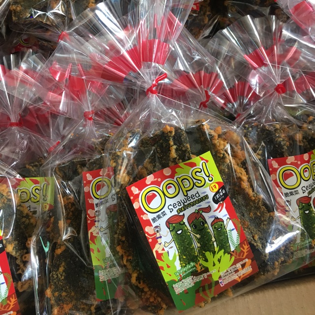 สาหร่ายอบกรอบ OOPS! SEAWEED