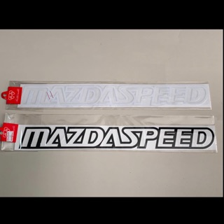 สติ๊กเกอร์ mazdaspeed  กว้าง 40cm