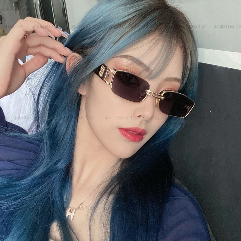 【พร้อมส่ง】COD ย้อนยุค กรอบเล็ก ผู้หญิง สี่เหลี่ยม แว่นตากันแดด ที่มีสีสัน แว่นตากันแดด หญิง ฮิปฮอป ชาย กลางแจ้ง ป่า แว่นตากันแดด