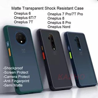 OnePlus Nord CE 8T 8 7T 7T 6T 7 6 เคสมือถือ เเบบด้านเเละหนา สำหรับ