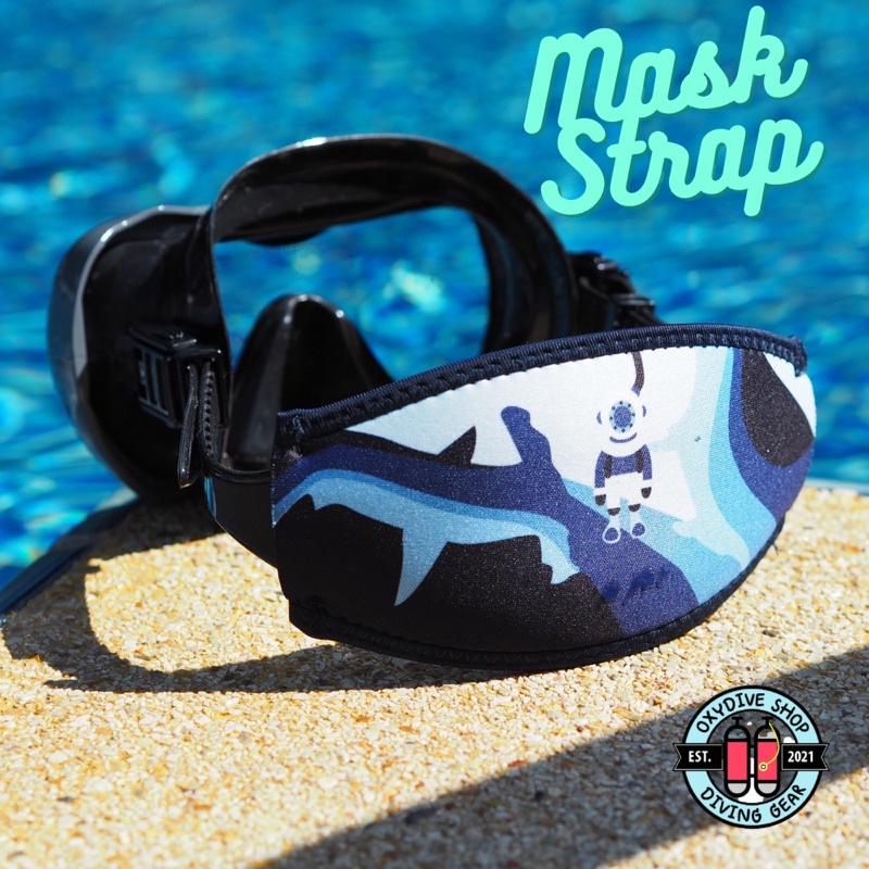 Mask Strap สายรัด แว่นตาดำน้ำ ลายน่ารัก