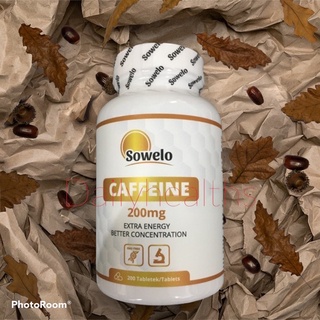 ของแท้ โปรแลนด์ &gt;&gt; caffeine คาฟเฟอีน 200 มก. 200 เม็ด ดูแลเพิ่มพลังงานให้ร่างกาย ผลิตในโปรแลนด์ มาตรฐานยุโรป