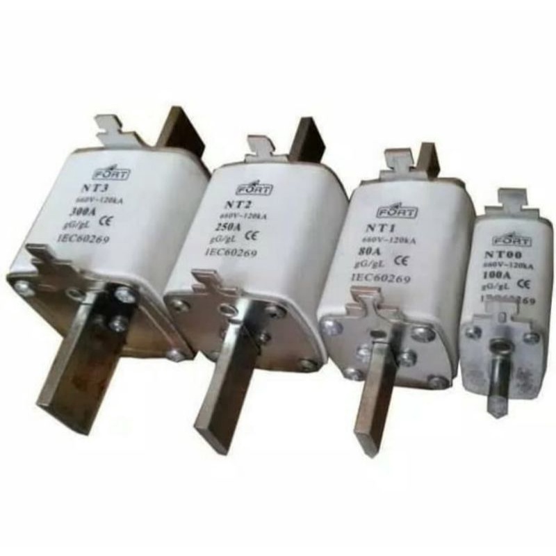 NH Fuse / NT Fuse NH-1 63A 80A 100A 125A 160A 200A 250A FORT