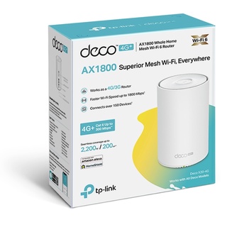 TP-LINK DECO_X20-4G 4G+ AX1800 Whole Home Mesh WiFi 6 Gateway