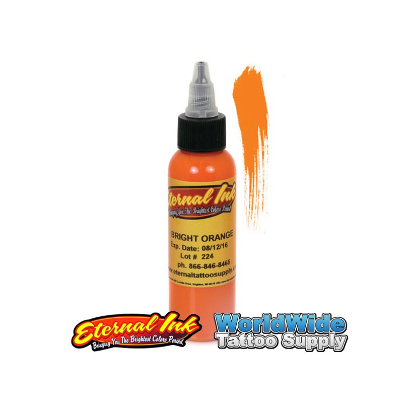 [ฝึกรอยสัก] Eternal Tattoo Ink Bright Orange Tattoo Ink 30ml วันที่ 2024