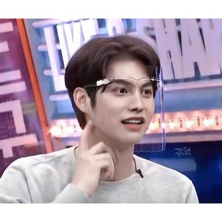 หน้ากากใส {พร้อมส่งที่ไทย}แว่นตาเฟซชิลด์ Face Shield  glasses แว่นเฟซชิลด์ เฟรสชิวแบบติดกับแว่น