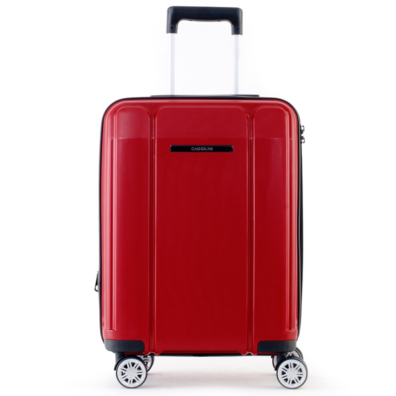 CAGGIONI กระเป๋าเดินทาง  รุ่นทอรัส 16081 ขนาด 24 นิ้ว สีแดง