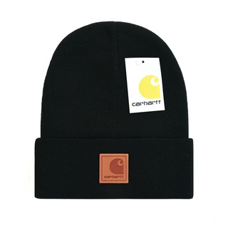 CARHARTT Carharttt หมวกไหมพรมหมวกถักแฟชั่น Unisex