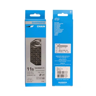 Shimanoโซ่จักรยานเสือภูเขา  พร้อมกล่อง HG601  11v 105 DEORE SLX 11 ความเร็ว 116L 5800 M7000สําหรับจักรยานเสือภูเขา