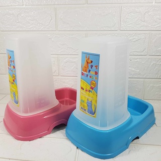 Pet food dispenser ที่ให้น้ำและอาหารสัตว์ ชามให้อาหารสุนัข,แมว ที่ให้อาหารและน้ำอัตโนมัติ​