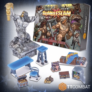 🔥มีของพร้อมส่ง🔥 TTCombat Rumbleslam TABLES, LADDERS, CHESTS TTRSX-ACC-016 โมเดล Resin ต้องประกอบและทำสีเอง