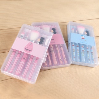 ชุดแปรงแต่งหน้าโดราเอมอน 5 ชิ้น Doraemon Brush Set แปรงแต่งหน้า เซ็ทแปรงแต่งหน้า พร้อมส่ง