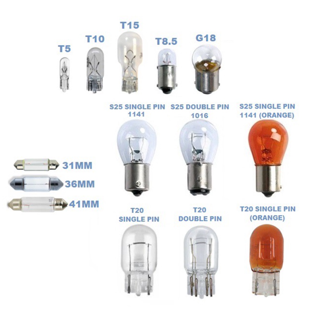 Universal Toshiba Bulb T5 T8.5 T10 Universal Car Halogen Bulb Amber / Room Light