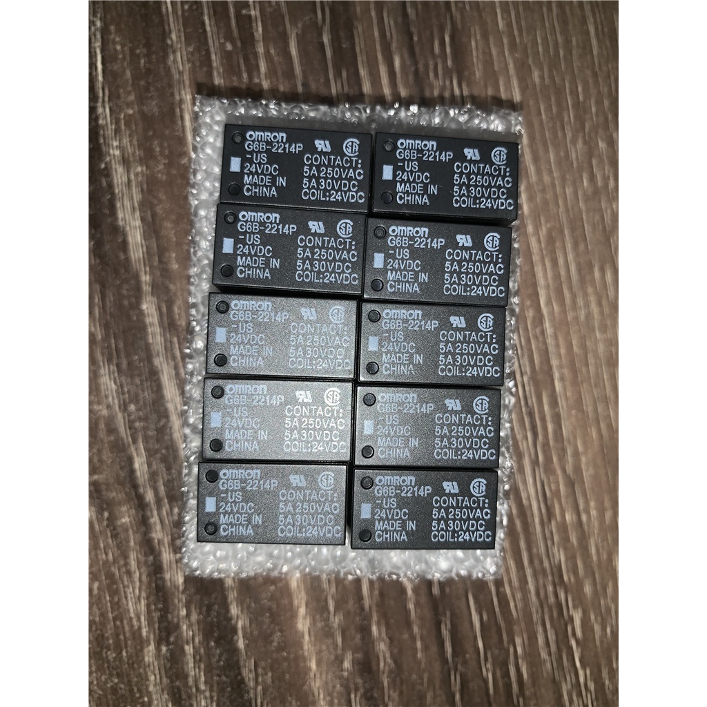 YY ของแท้ใหม่รีเลย์ G6B-2214P-US-DC24V G6B-2214P-US DC24V