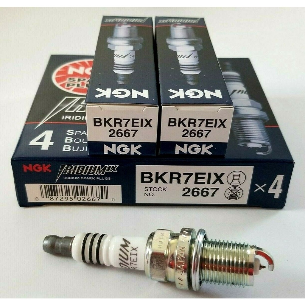 หัวเทียน NGK Iridium IX BKR6EIX BKR7EIX BKR8EIX BKR9EIX Wira Satria Putra Waja GTi 1.6 1.8 4G93 GSR 