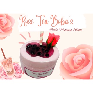 สไลม์ Rose Tea Boba 🌹 🧋