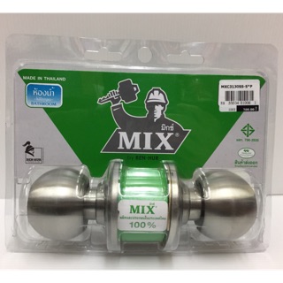 ลูกบิดประตูสแตนเลส MIX MXC3130SS-S สำหรับห้องน้ำ