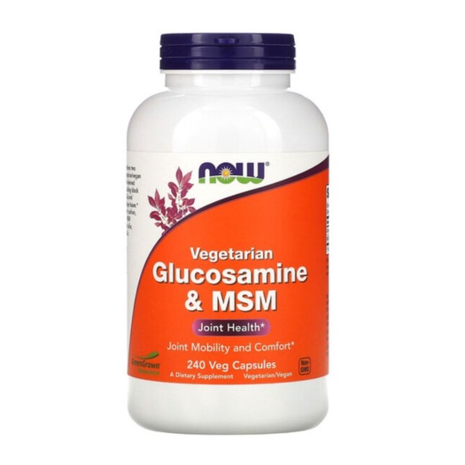 Now Foods Vegetarian Glucosamine & MSM, 240 Veg Capsules