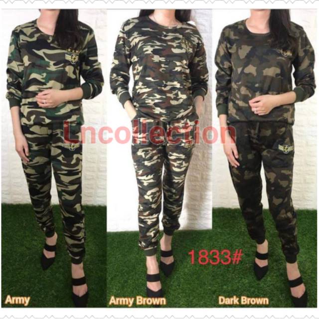 ARMY SPORT CLOTHES SET, เสื้อผ้ากีฬา GYMNASTICS