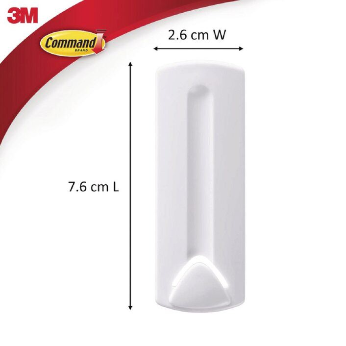 3M Command 17041 2.2 กก.ลวดกลับแขวนภาพแขวนกรอบ Hook Wall Organizer แขวน CommandTM Wire-Back รูปภาพแขวน