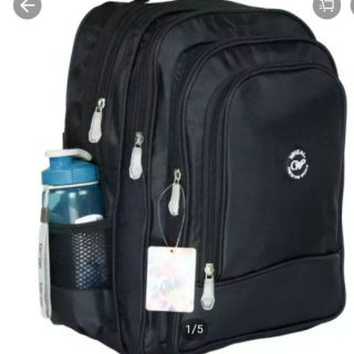 BigBagsThailand กระเป๋านักเรียน Wheal สะพายหลัง 18 นิ้ว (Black)👧🏻สิ่งที่คุณคู่ควรจ้า👨‍💻