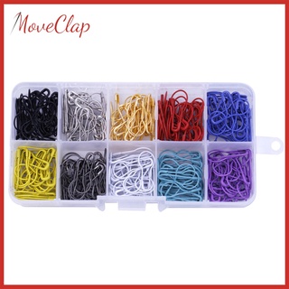 [ราคาจำกัดเวลา] 300pcs Alloy Colorful Safety Pins Gourd Bulb Pins Calabash Pin Bead Needles