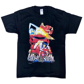 เสื้อยืดผ้าฝ้ายพิมพ์ลายแฟชั่น BOOTLEG MANIA GHOST IN THE SHELL TEE