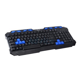 USB Keyboard MD-TECH (KB-222M) Black/Blue