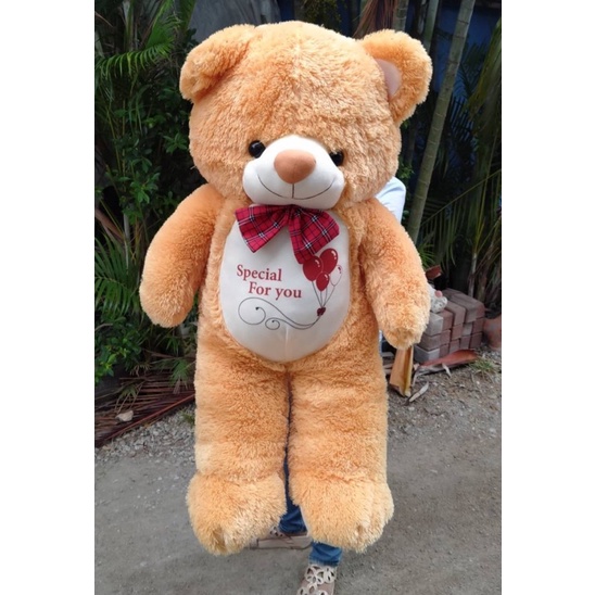 ตุ๊กตาหมียืน หมีSpecial  for  you  ขนปุยไซส์ใหญ่ 1.1 เมตร ราคาถูกสุด ตัวใหญ่ขนนุ่ม คุณภาพดีมีของพร้อ