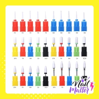 💜หัวเจียรเซรามิค หัวเจีย เซรามิก เล็บสำหรับเครื่องเจียเล็บ เครื่องตะไบไฟฟ้า